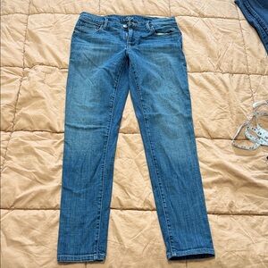 LOFT Classic Blue Straight Leg Jeans